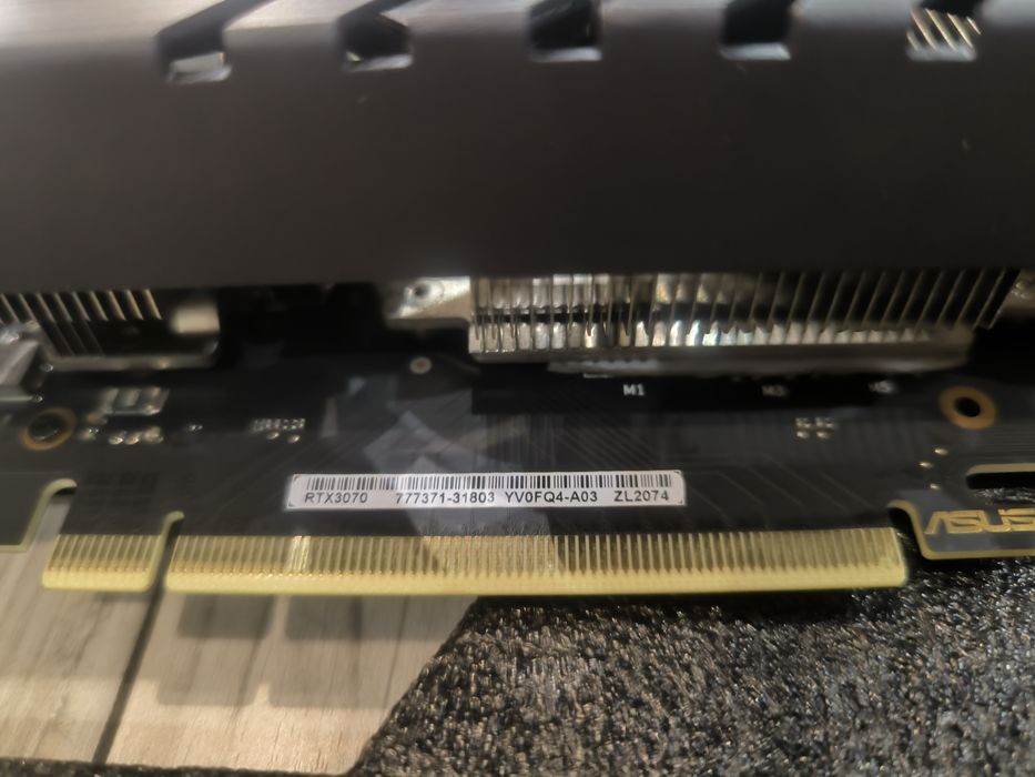 Відеокарта Asus Tuf RTX 3070 08G gaming with aura sync