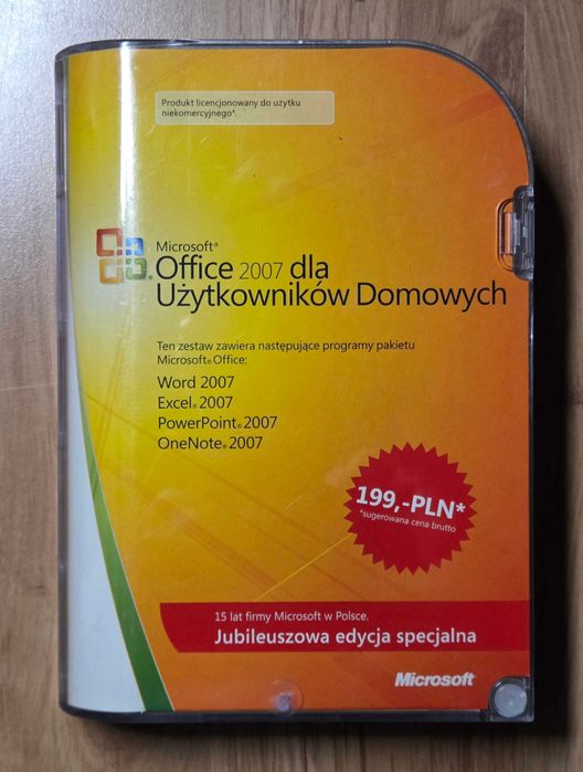 Microsoft Office 2007 dla Użytkowników Domowych