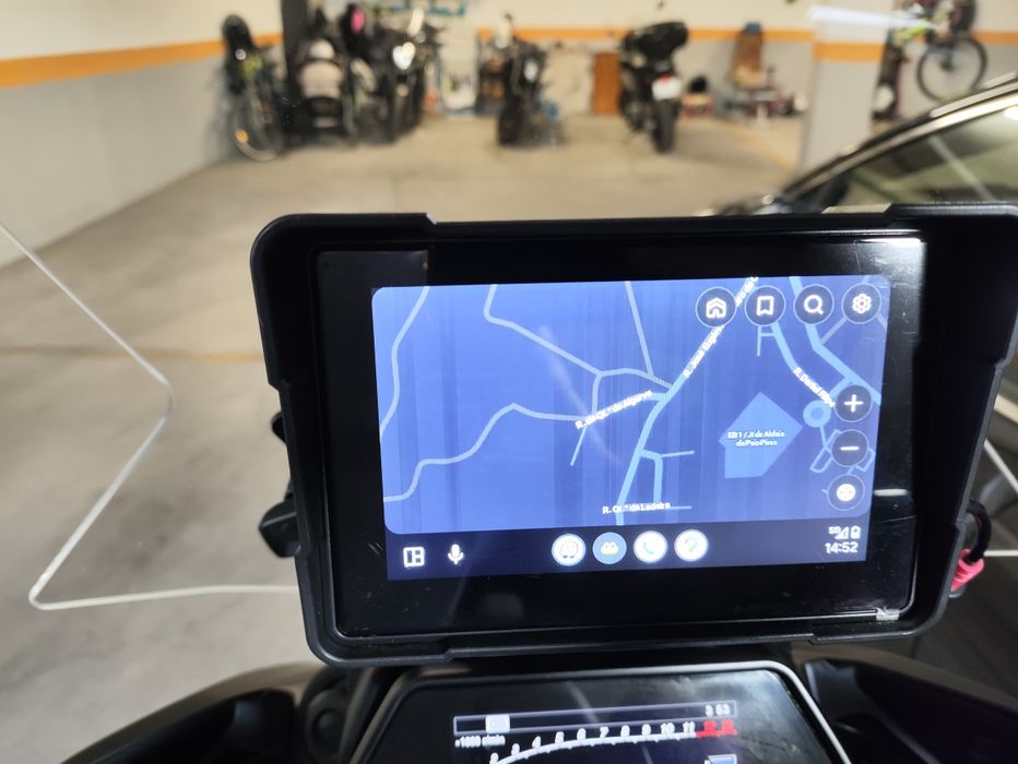 Sistema android auto apple car play - tracer 900