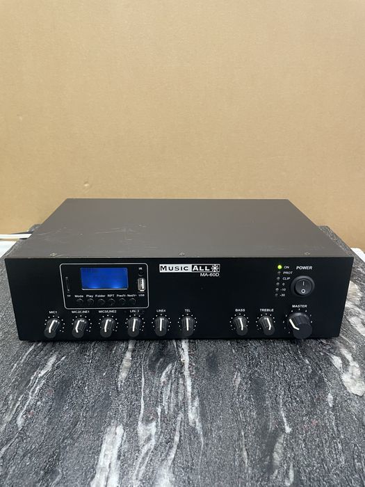 Wzmacniacz Miksujący MUSIC ALL MA-60D – Sprawny