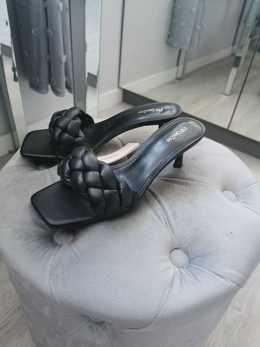 Nowe buty klapki letnie plecione 37