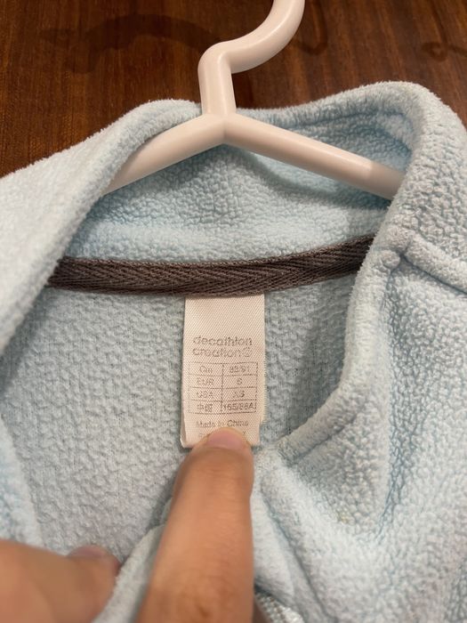 Camisola Polar da Decatlhon - Azul Clarinho