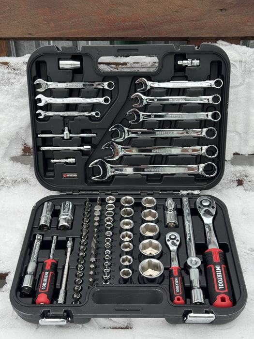 Набір інструментів INTERTOOL ET-8082 Гарантія 5 років