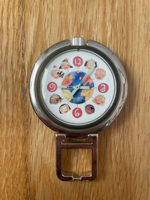 Swatch One World (1996), nunca usado