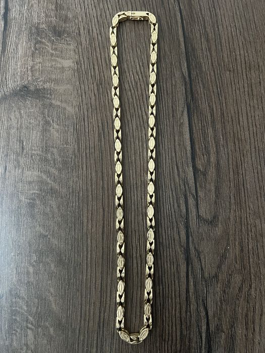 Złoty łańcuszek / łańcuch cartier 585 128g 70cm
