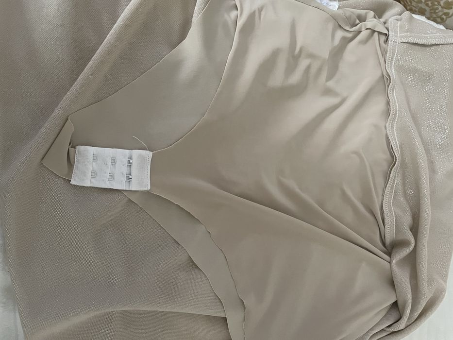 Vestido comprido Dourado