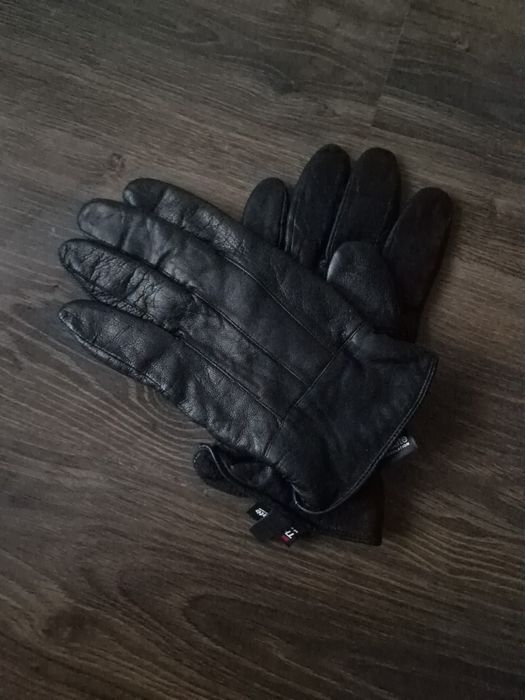 Чоловічі шкіряні перчатки