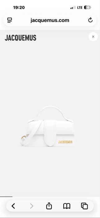 Jacquemus the bambino torebka