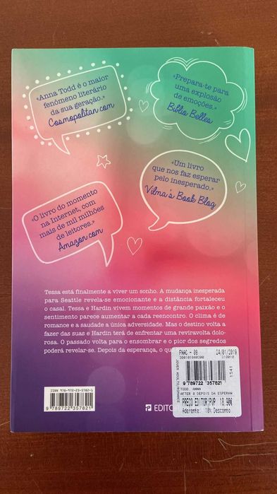 Saga "After": Livros 3 / 4 / 5 (como novos)
