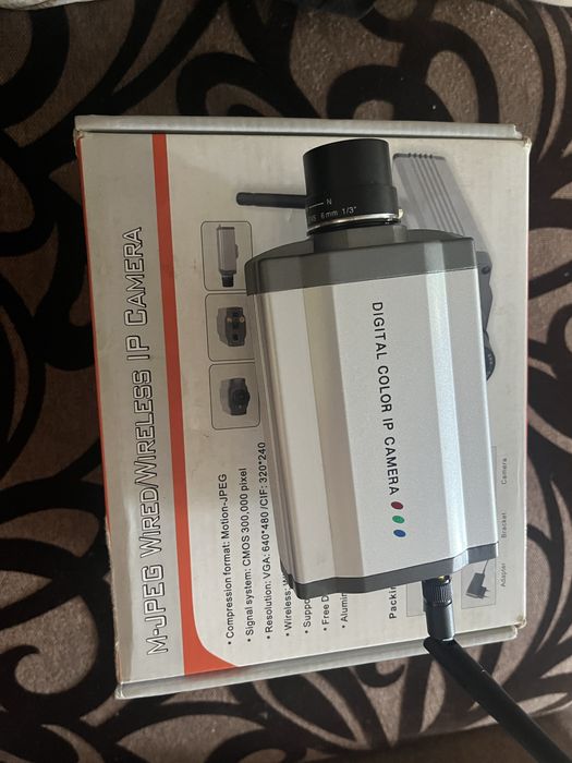 Digital color ip camera