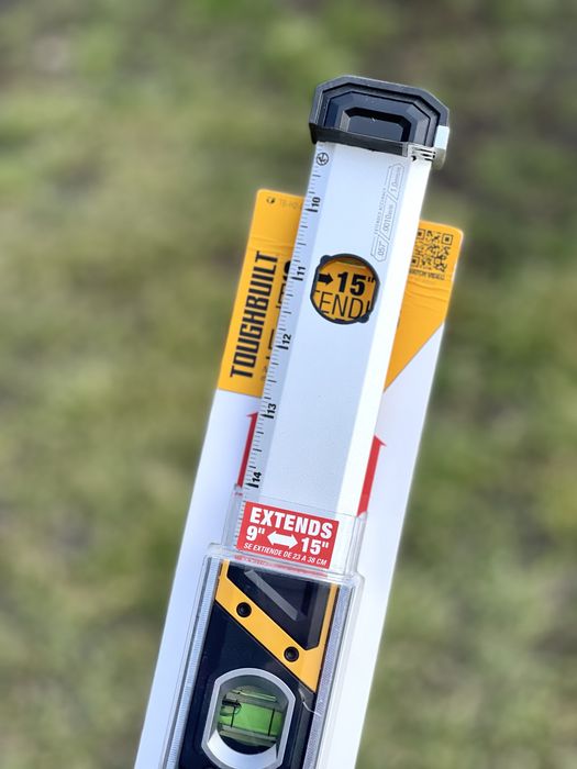 Рівень Висувний TOUGHBUILT 23-38 См ОРИГІНАЛ із USA
