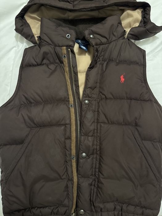 Colete marca Ralph Lauren. 8/10 anos