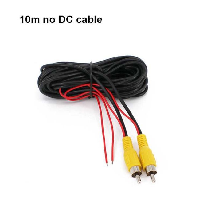 Câmeras CCTV (3.3V-12V) + TFT 12V (p/ carro, vigilância) + Cabo 5m