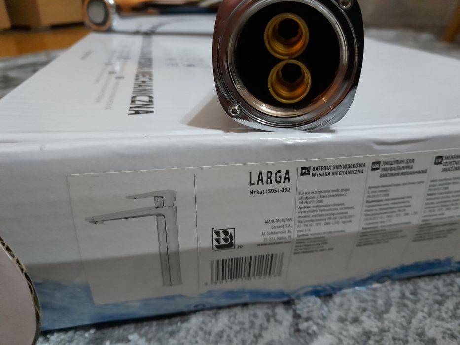 Bateria umywalkowa Larga marki Cersanit