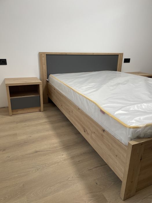 Ліжко + Ламелі розмір 160/200-140/200 Шафа Комод Приліжкові Тумби