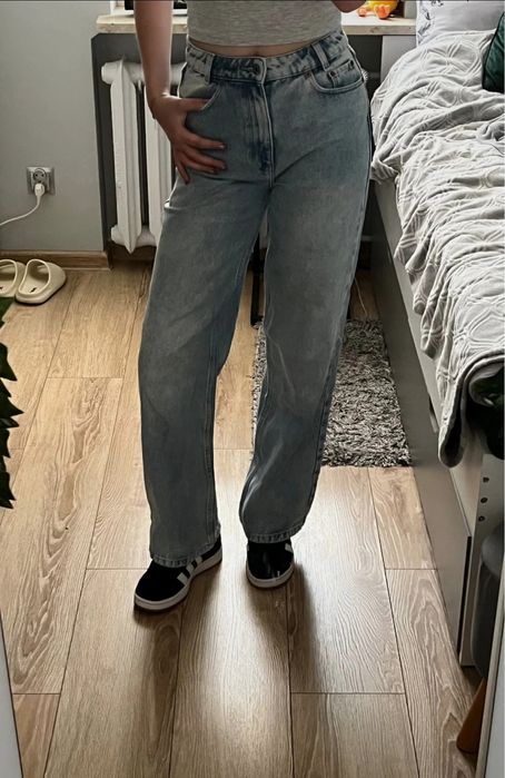 spodnie wide leg