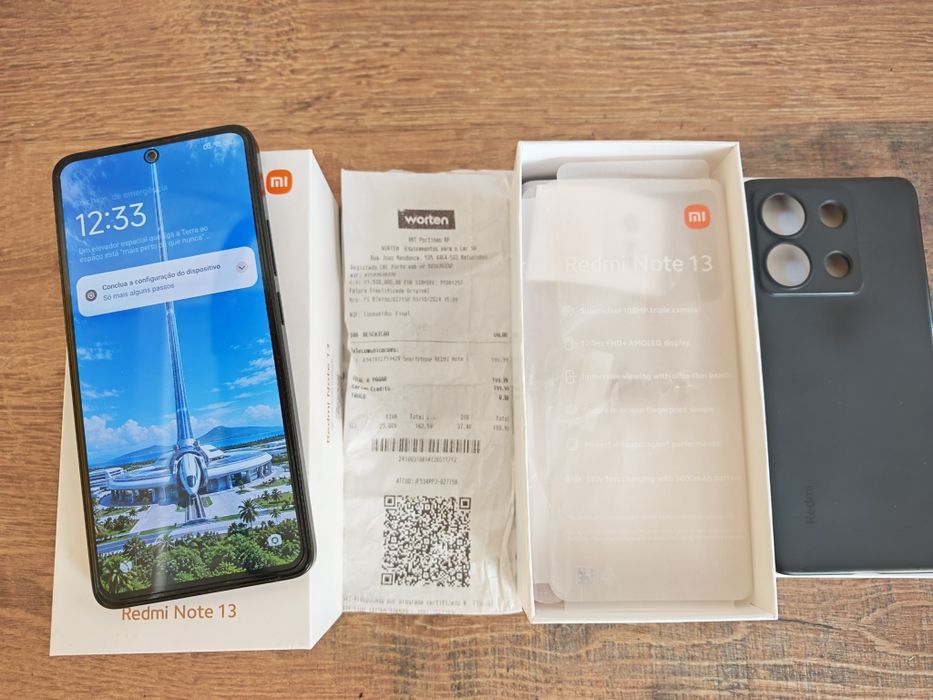 Xiaomi Redmi Note 13 6.67" 8GB/256GB Dual Sim Preto C/Garantia Aceito Retomas