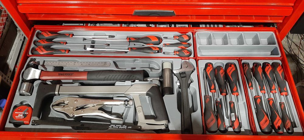 Wózek narzędziowy Teng Tools 622 elementy + dodatki