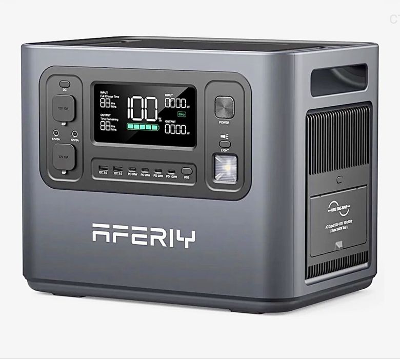 Зарядна станція Aferiy AF-P210, 2400 Вт, 2048 Вт/год
