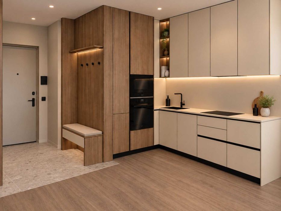 Продаж стильної 1,5-кімнатної квартири з ремонтом та меблями в ЖК West Towers Код: 59122