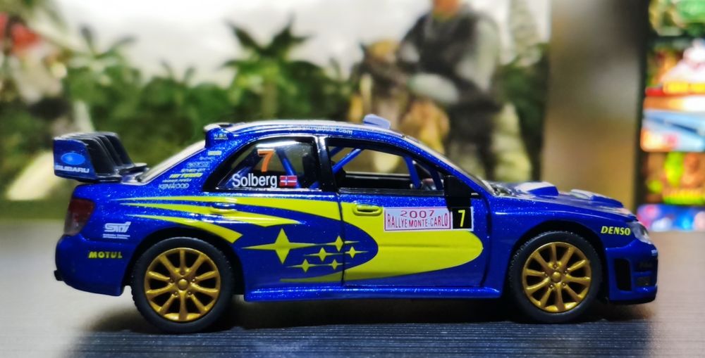 Модель 1:36 / Subaru Impreza WRC 2007 (Rallye Monte-Carlo)