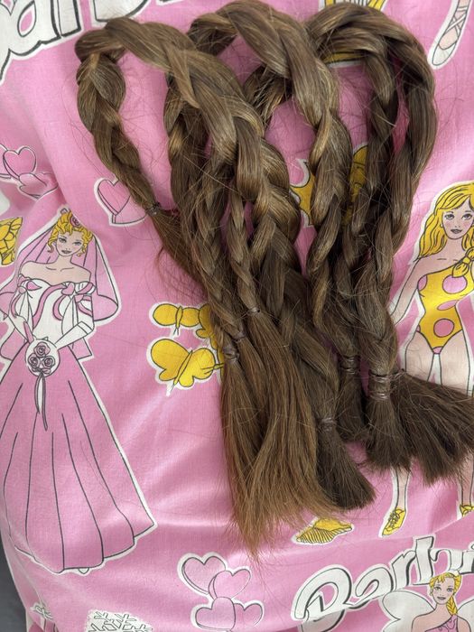 Wlosy dziewicze 165 gram 60 cm sciete z glowy