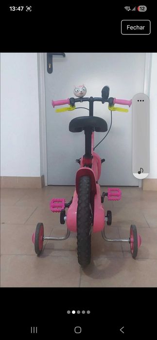 Bicicleta de criança em ótimo estado