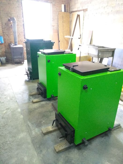 Твердотопливный котел, длительного горения, шахтний, котел Холмова