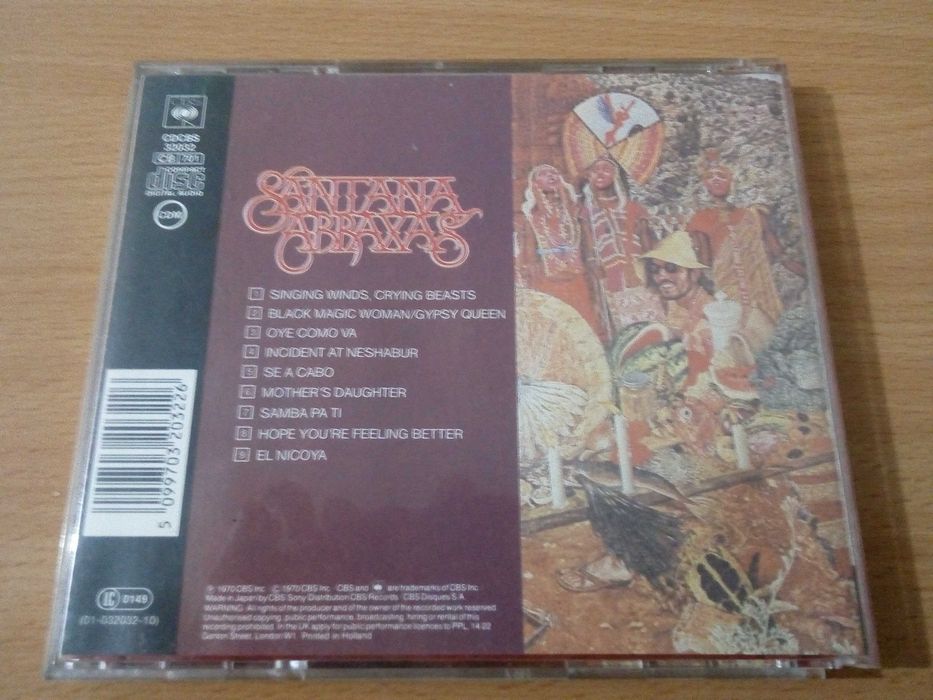 (   Reservado   )   SANTANA - Abraxas