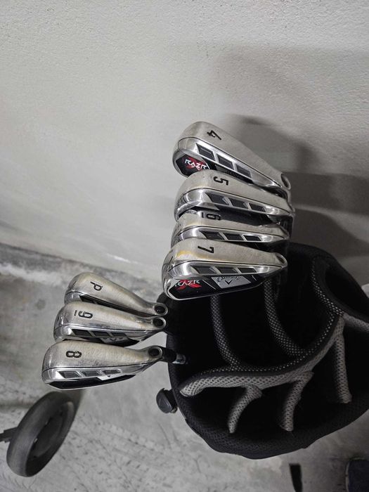 Tacos de Golfe Callaway Big Berta e Razr X  com pouco uso , Driver, Putter, Wedge