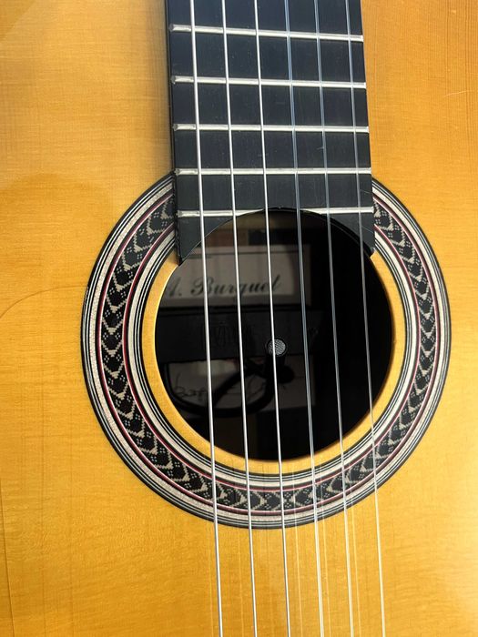 Guitarra Flamenca Amalio Burguet Fnegra DV + Pickup + Estojo