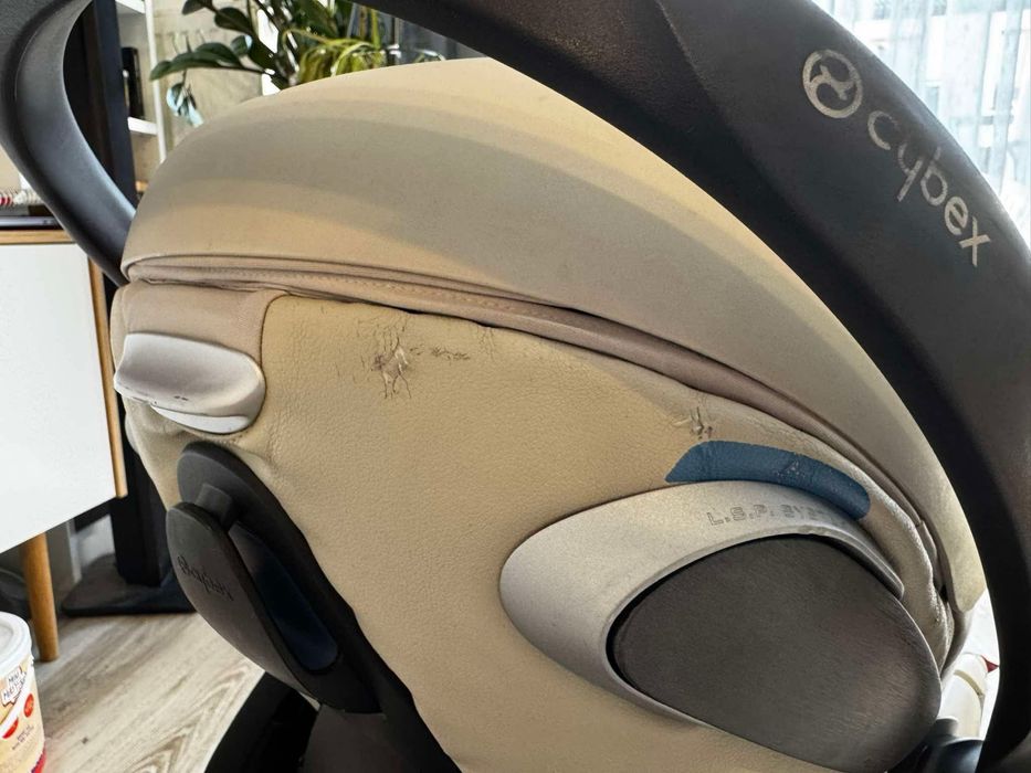 Cybex Cloud Z I-Size + Baza Isofix Beżowy - Ferrari Fotelik 0-13 kg