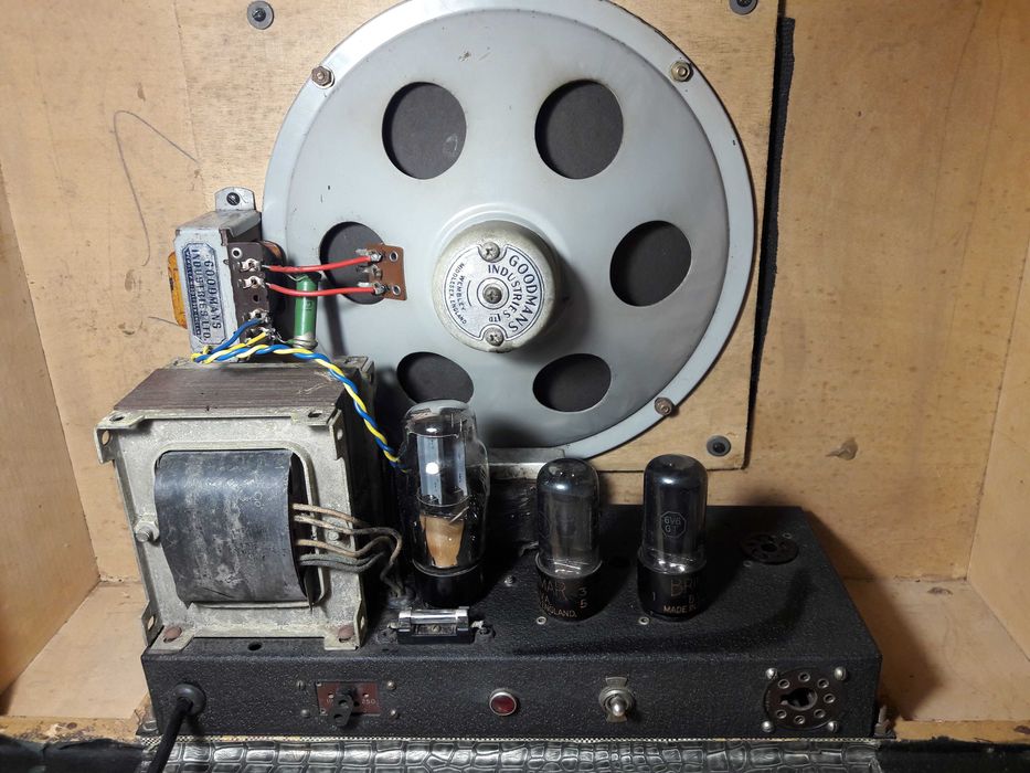 SELMER Clavioline  wzmacniacz lampowy 1950' Goodmans