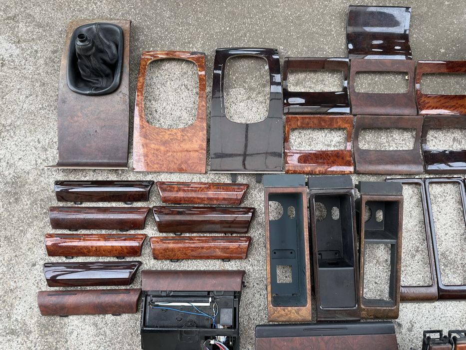 Декор накладки салону під дерево ауді а6 с5 audi a6 c5