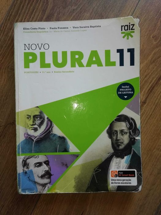 Manual Português Plural 11º ano - Raiz Editora - ISBN: 9789897442919