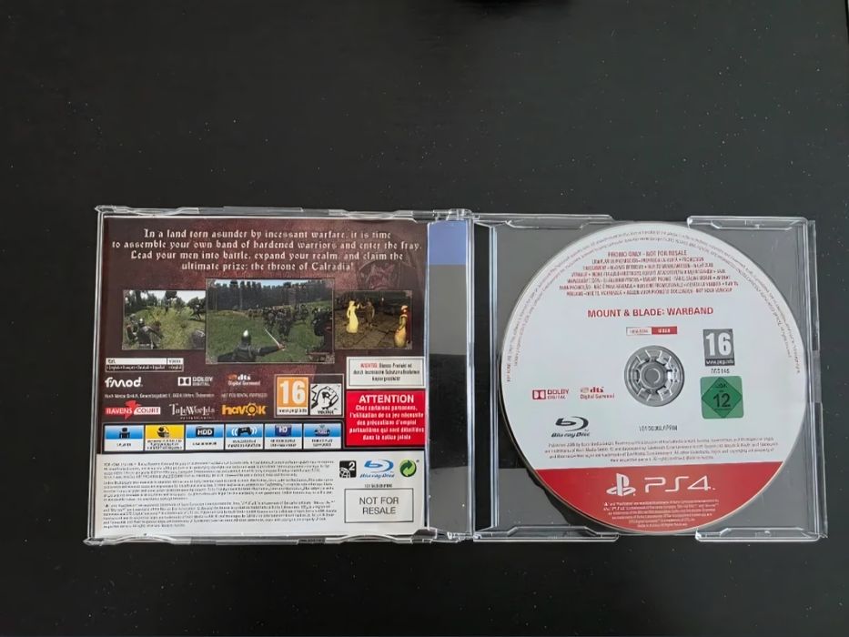 Mount & Blade Warband promo (Ps4)