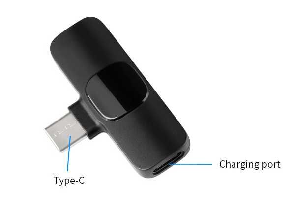 Петличні мікрофони бездротові, 2 шт type-c