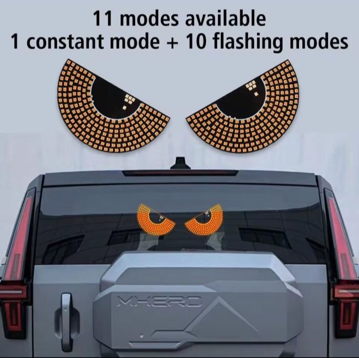 Светодиодные глаза на автомобиль