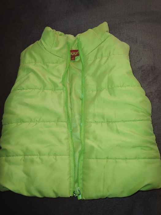 ciepła kamizelka dziecięca rozmiar 80