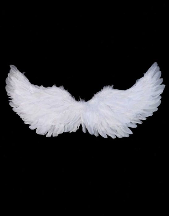Skrzydła anioła przebranie na bal Aniołek jasełka