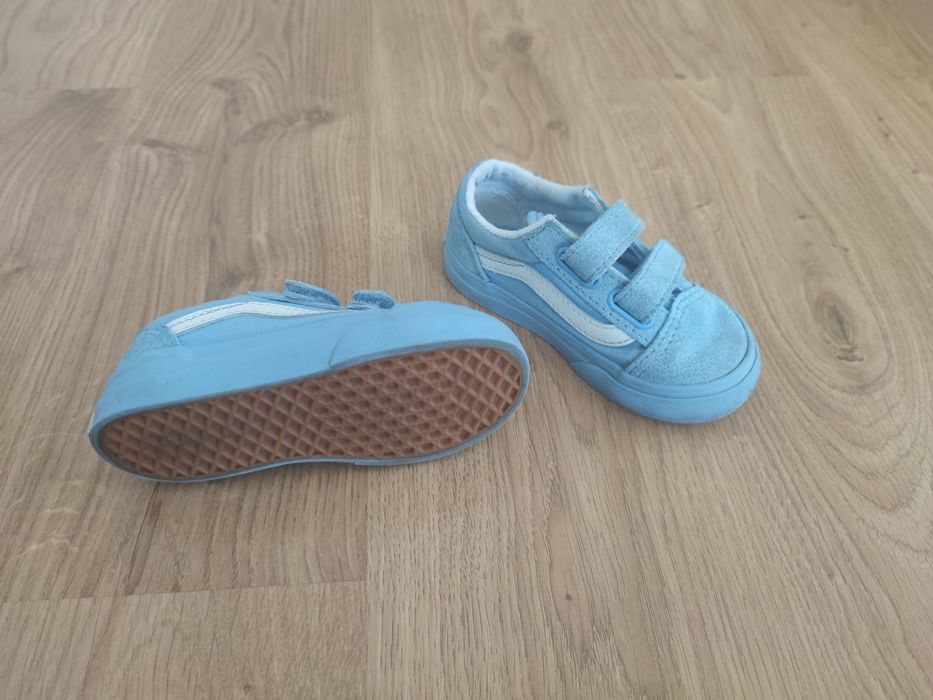 Dziecięce tenisówki błękitne Vans roz. 23.5