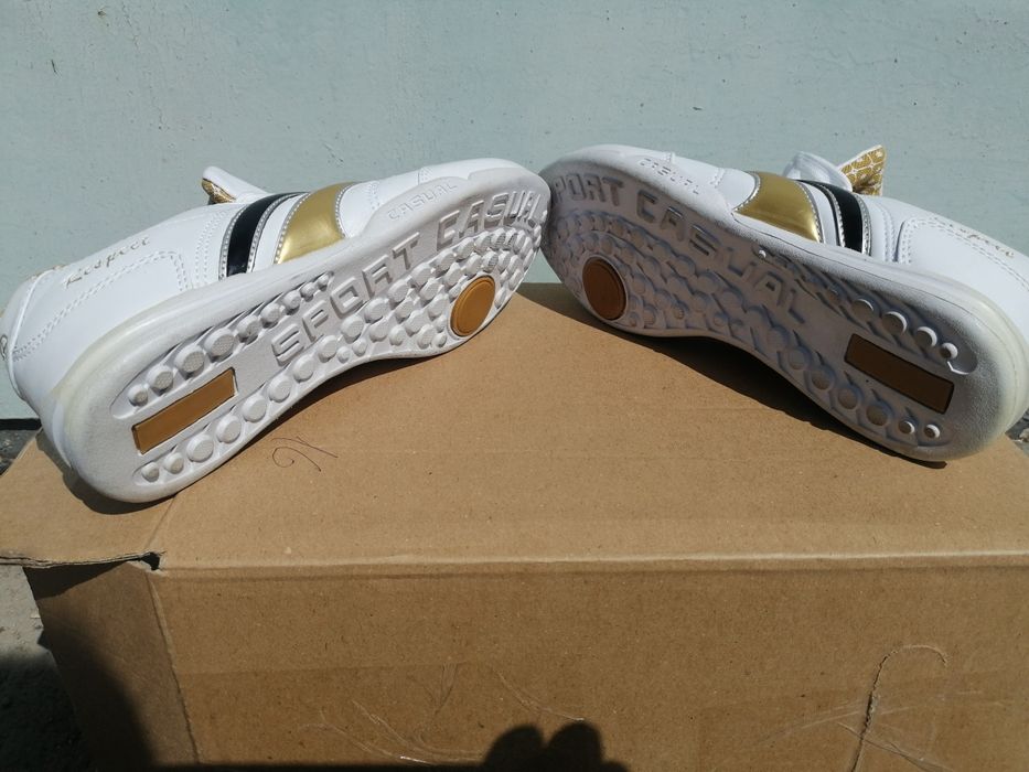 Кожаные красовки Respect новые