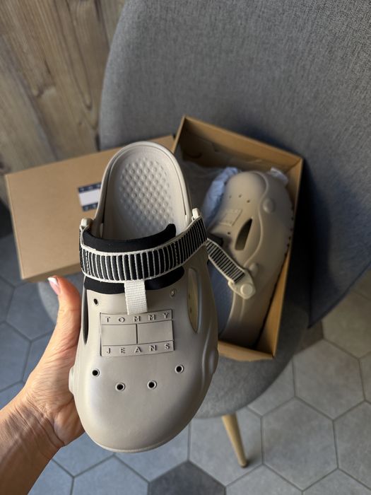 Жіночі сірі клоги TJW Hike freedom Tommy Jeans