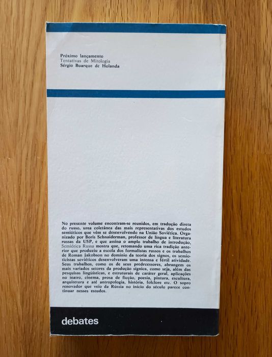 Semiótica Russa - Bóris Schnaiderman