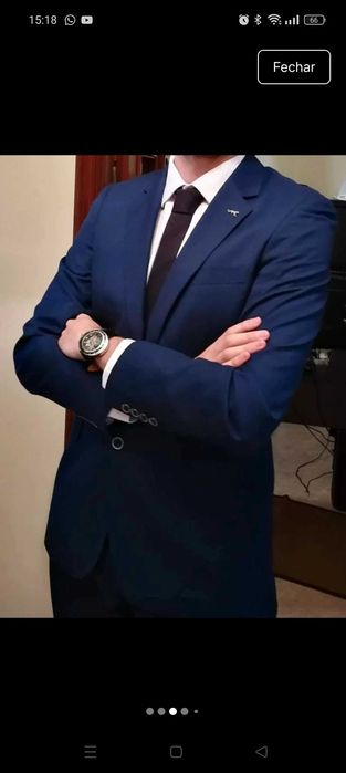 Fato de homem . Under blue