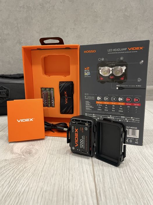 Ліхтар VIDEX VLF-H055D 500Lm 5000K