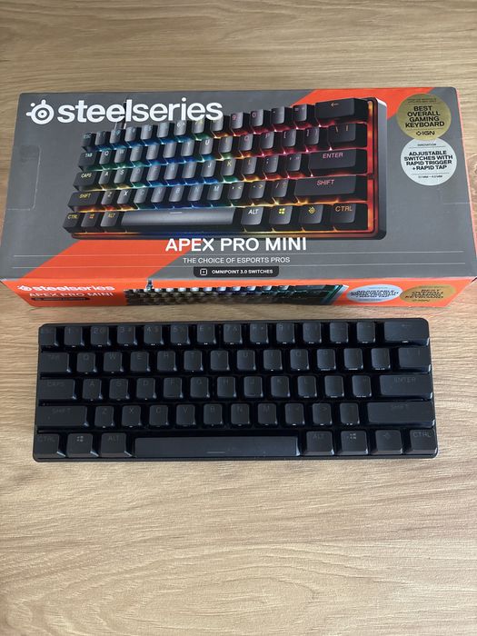 Klawiatura apex pro mini gen3 ( na gwarancji do czerwca 2027)