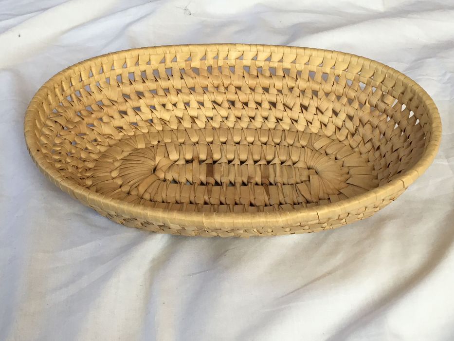 Patera, koszyk na chleb, pleciona 20x25x6 cm