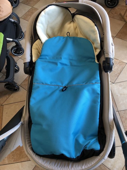 Zimowy śpiworek do gondoli i do spacerówki