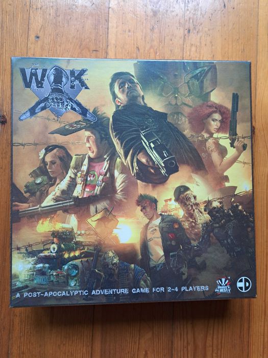 Rycerze Pustkowi edycja 1 Badger,S NEST gra planszowa